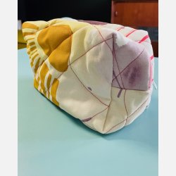 Toilettaske quiltet rd